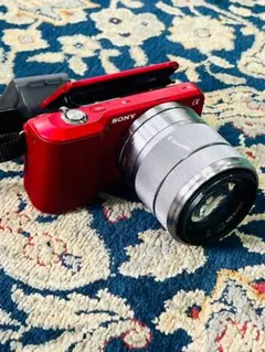 ショット数少なめ✨SONY NEX-C3 ピンク 手ぶれ補正レンズ付 すぐ使える
