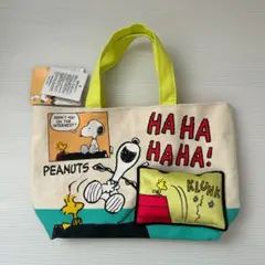 新品 スヌーピー ランチトートバッグ