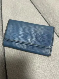 ルイヴィトン　エピ　ミュルティクレ4 キーケース　マルティエ　トレドブルー