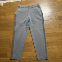 デサントゴルフ ストレッチ ニット ゴルフパンツ グレー XO