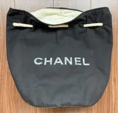 【ＣＨＡＮＥＬ（シャネル）】プールバッグ　リュック　巾着　ナイロンバッグ
