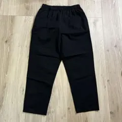 sm2 ゆるテーパードパンツ　ブラック
