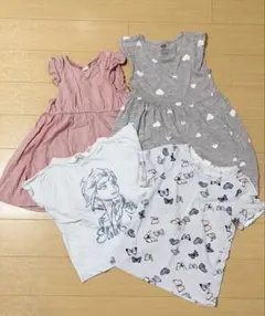 【4点セット】H&M キッズ トップス ワンピース