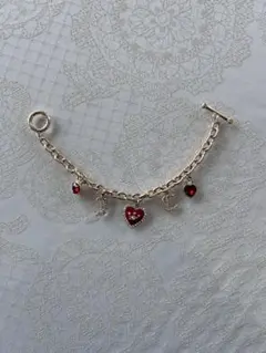 新品＊正規品 Juicy Couture ブレスレット ハート リボン ゴールド 