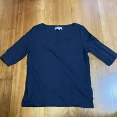 Paul Stuart ブラック半袖カットソー