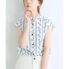 IENA イエナ DEVEAUX sese ラウンドカラー シャツ ブラウス