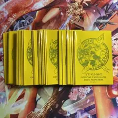 ブラックマジシャン&ブラックマジシャンガール　新品　未使用　スリーブ　64枚