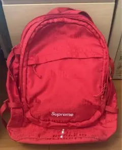 supreme 赤　バックパック　リュック