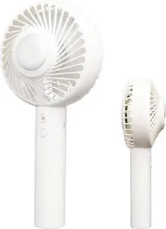 新品未使用✨ハンディファン 冷却プレート　ホワイト　小型扇風機　-17℃