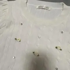 マジェスティックレゴン　半袖ニット