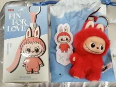 THE MONSTERS PIN FOR LOVE ラブブ イニシャル X