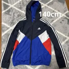 adidas ウィンドブレーカー フード付き