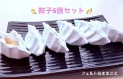 【餃子6個セット】中身が取り出せる！　知育玩具