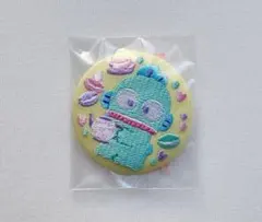 サンリオ ハンギョドン 刺繍 缶バッジ