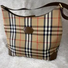 Burberry ヴィンテージ　ワンショルダー　バッグ　シャドーホース