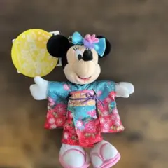 ミニーマウス 着物 ぬいぐるみ 2015年新年