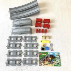 レゴデュプロ あそびが広がる！鉄道橋とレールセット説明書付　(10872)