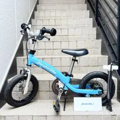 へんしんバイク2 12インチ キッズ　スカイブルー　水色 自転車　ストライダーのサムネイル