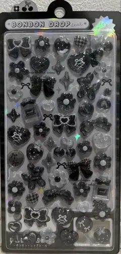 残５ ぶらっくボンボン ボンボンドロップシール 正規品1700→1400限定価格