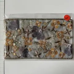 R-407 インド刺繍リボン　特価　50cm はぎれ