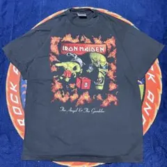 Iron Maiden Tシャツ ブラック アイアン メイデン 希少 - メルカリ