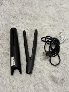【モバイル充電】modshair ブラックヘアアイロン USB充電