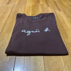 agnes b. homme paris ブラウン Tシャツ