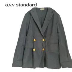 a.v.v standard襟つきジャケット　長袖　フォーマルビジネス　デート