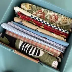 まとめ売り コットン生地セット 花柄・動物柄・チェック