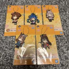 ウマ娘 ラバーマスコット 5種セット