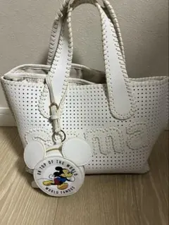 Samantha Thavasa ミッキー トートバッグ コインケース付き　美品のサムネイル