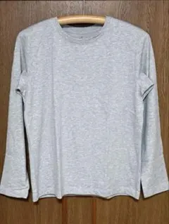 無印良品　長袖 Tシャツ クルーネックＭ