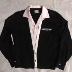 開襟シャツ 長袖