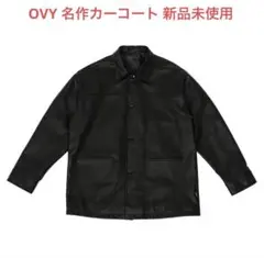 OVY Waterproof Calf Leather Car Coat