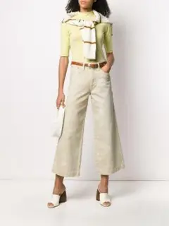 未着用　Nanushka　wide-leg jeans　31in　イタリア製