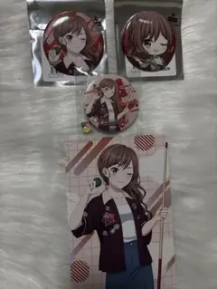 BanG Dream! バンドリ ラウンドワン 缶バッジ　今井リサ