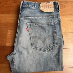 リーバイス　517 USA製　ブーツカッツ　LEVI'S 黒カン 内股シングルのサムネイル