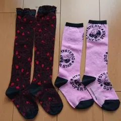 ヒスミニ ♪ ニーハイソックス ハイソックス 靴下