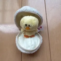 ひよこ ぬいぐるみ キーホルダー 卵ケース付き