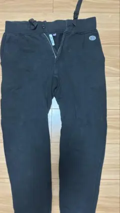 DISCUS ATHLETIC ブラックスウェットパンツ M