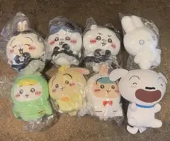 ちいかわ　moonfriends シロ　ぬいぐるみ8個セット