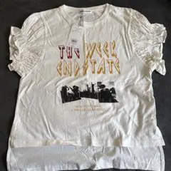 ☆RODEO CROWNS☆ グラフィックTシャツ ☆フリー ☆ホワイト☆新品☆