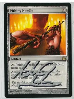 真髄の針/Pithing Needle サイン Sign