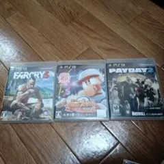 PS3ソフト 3本セット Far Cry 3 ボンバーマン PAYDAY 2