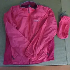 mont-bell キッズウィンドブレーカー 160 ピンク