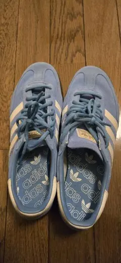 adidas Handball Spezial ベージュ ブルー 25cm - メルカリ