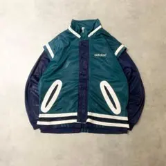 80sアディダス古着adidasトラックジャケットジャージレイヤードDB572