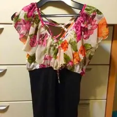 CECIL Mc BEE 花柄ミニワンピ 春