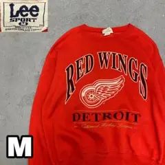 6WD656 90s Lee NHL RED WINGS デトロイト トレーナー