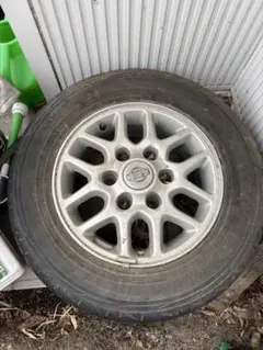 希少!! 180SX 後期 純正アルミホイール 4穴 15インチ ❶4本中1本目